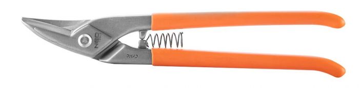 Ножиці по металу NEO, 280 мм, ліві, CrMo, різання до 1.5 мм