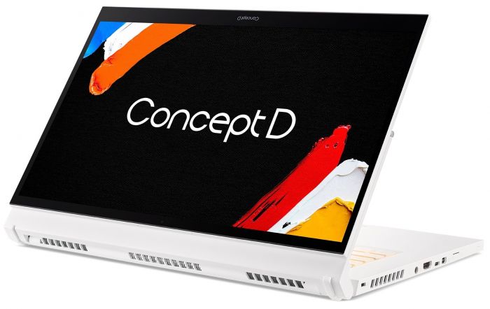 Ноутбук Acer ConceptD 3 CC315-72P 15.6FHD IPS Touch/Intel i7-10750H/16/1024F/NVD T1000-4/W10P/White