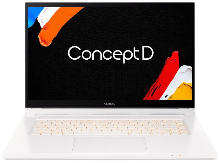 Ноутбук Acer ConceptD 3 CC315-72P 15.6FHD IPS Touch/Intel i7-10750H/16/1024F/NVD T1000-4/W10P/White