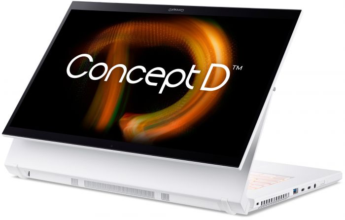 Ноутбук Acer ConceptD 7 CC715-72P 15.6UHD Touch/Intel i7-11800H/32/2048F/NVD A3000-6/W11P/White