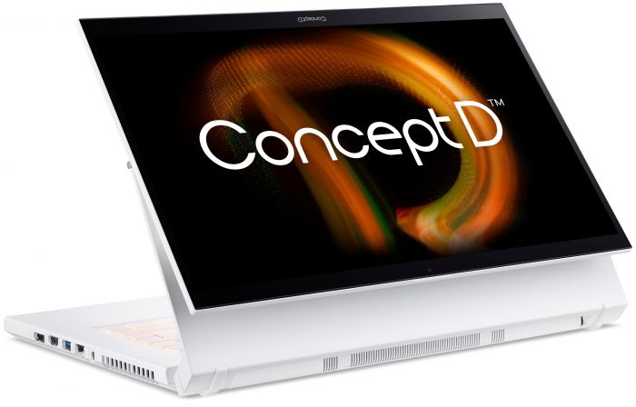 Ноутбук Acer ConceptD 7 CC715-72P 15.6UHD Touch/Intel i7-11800H/32/2048F/NVD A3000-6/W11P/White