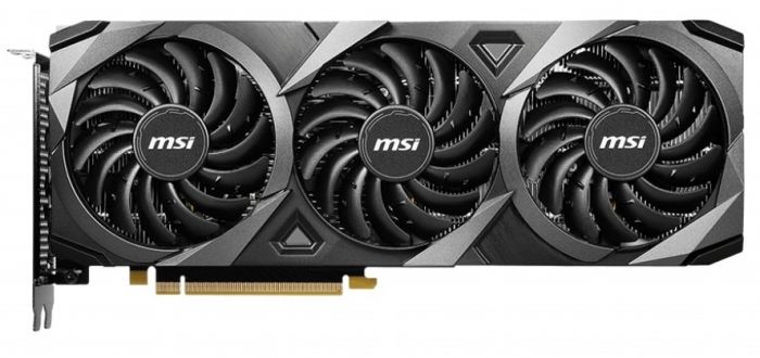 Вiдеокарта MSI GeForce RTX3060 12GB GDDR6 VENTUS 3X