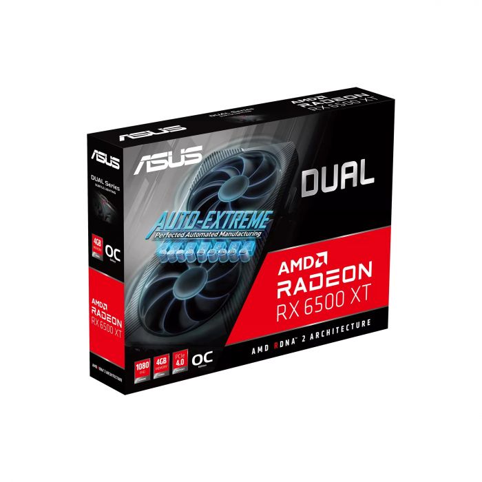 Відеокарта ASUS Radeon RX 6500 XT 4GB DDR6 DUAL OC