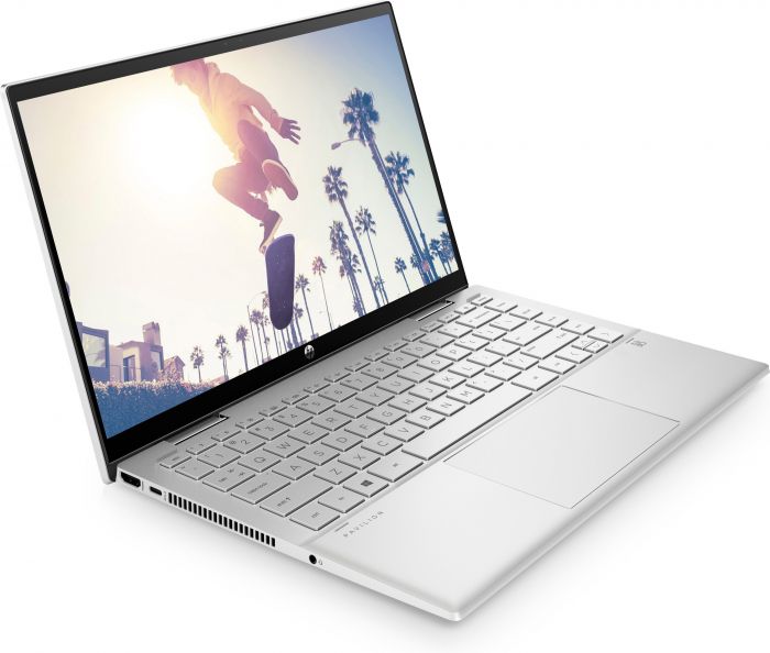 Ноутбук HP Pavilion x360 14-dy0027ua 14FHD IPS Touch/Intel i3-1125G4/8/256F/int/DOS/Silver