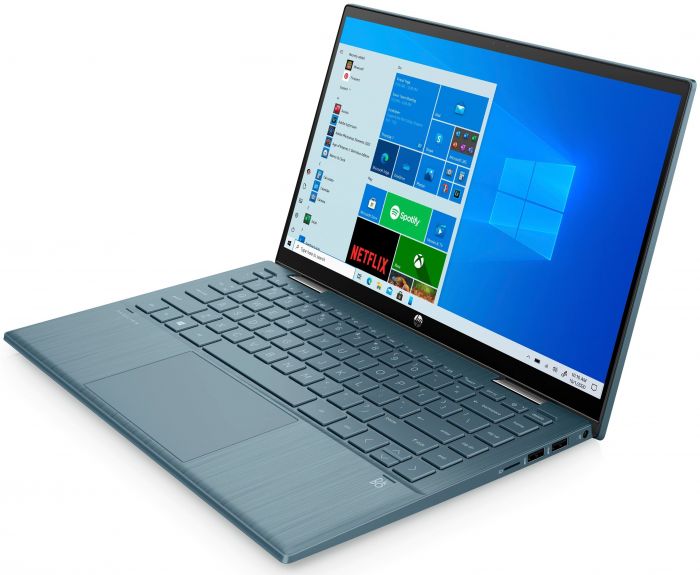 Ноутбук HP Pavilion x360 14-dy0028ua 14FHD IPS Touch/Intel Pen 7505/4/256F/int/DOS/Blue