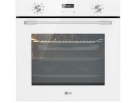 Духова шафа електрична LG WSEZ7213W1, 72 л, А, телескопічні направляючі, Диспл., Білий