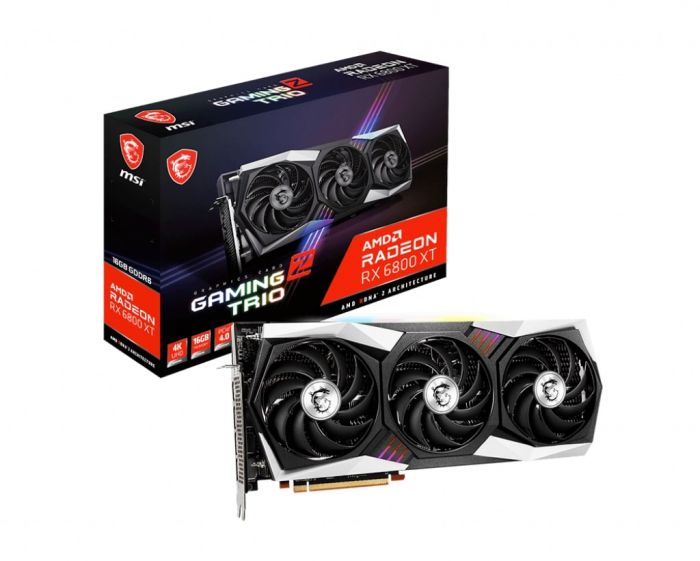 Вiдеокарта MSI Radeon RX 6800 XT 16GB DDR6 GAMING Z TRIO