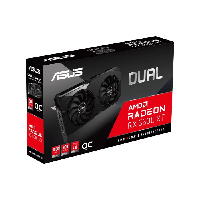 Вiдеокарта ASUS Radeon RX 6600 XT 8GB DDR6 DUAL OC