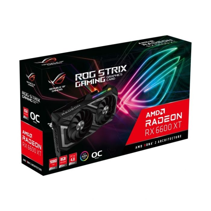 Вiдеокарта ASUS Radeon RX 6600 XT 8GB DDR5 GAMING OC STRIX