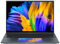 Ноутбук ASUS ZenBook UX5400EG-KN183 14WQXGA+ Touch OLED/Intel i5-1135G7/16/512F/NVD450-2/noOS/Pine Grey