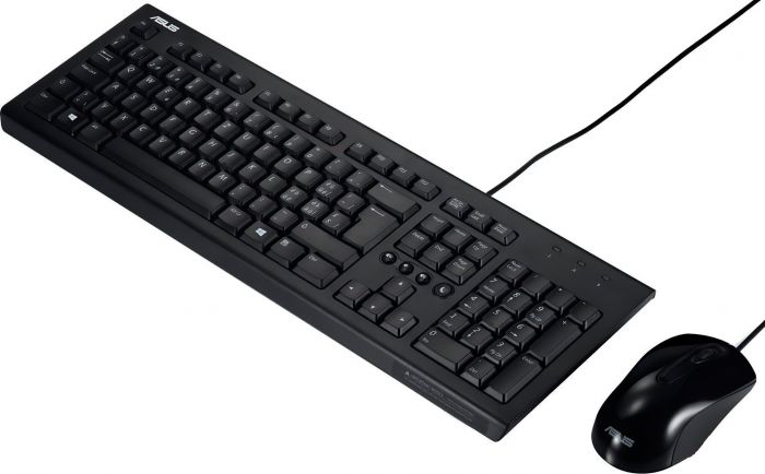 Комплект ASUS U2000 (Keyboard+Mouse) Black