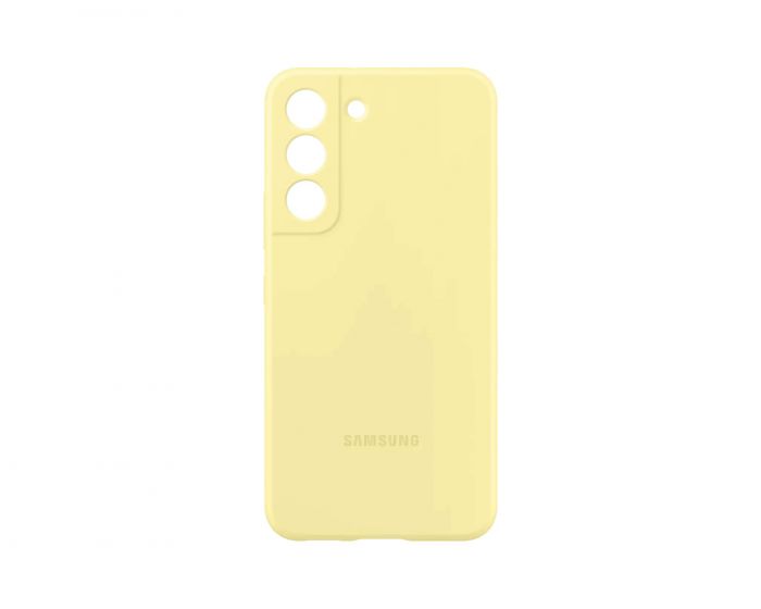 Чохол Samsung Silicone Cover для смартфону Galaxy S22 (S901) Butter Yellow