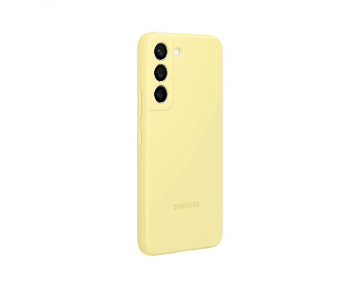 Чохол Samsung Silicone Cover для смартфону Galaxy S22 (S901) Butter Yellow