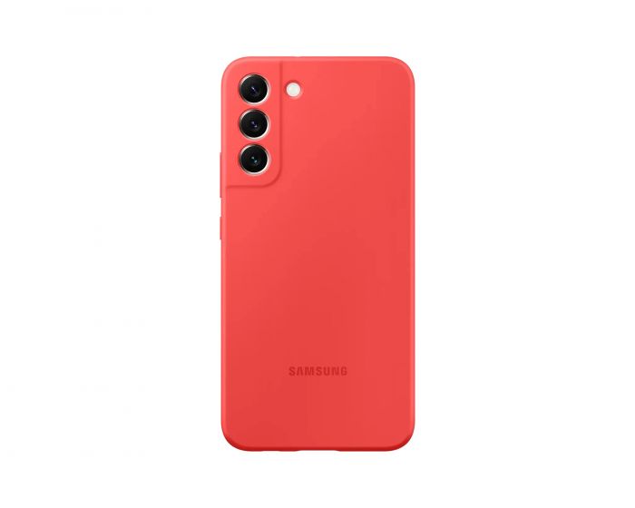 Чохол Samsung Silicone Cover для смартфону Galaxy S22+ (S906) Glow Red