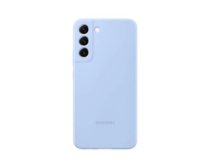 Чохол Samsung Silicone Cover для смартфону Galaxy S22+ (S906) Artic Blue