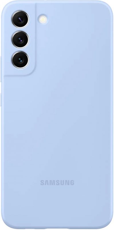 Чохол Samsung Silicone Cover для смартфону Galaxy S22+ (S906) Artic Blue