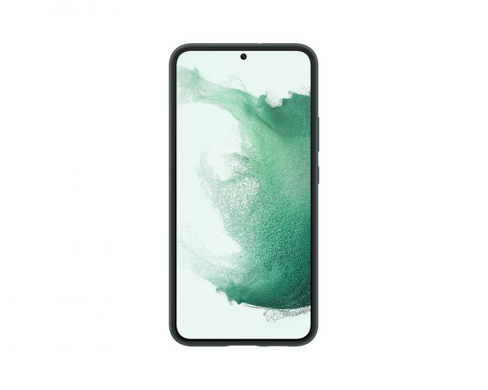Чохол Samsung Silicone Cover для смартфону Galaxy S22+ (S906) Forest Green