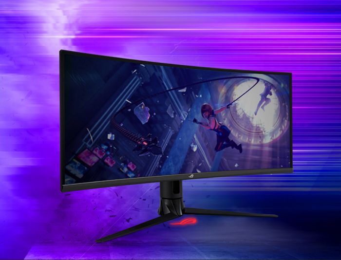 Монітор LCD 34.1" Asus ROG Strix XG349C HDMI, DP, USB-C, 2xUSB, MM, VA, 3440x1440, 180Hz, 1ms, 98%DCI-P3, CURVED, G-SYNC, HAS, HDR400