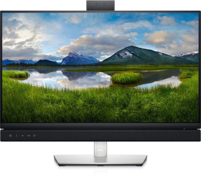 Монітор LCD 23.8" DELL C2422HE D-Sub, DP, HDMI, USB-C, RJ-45, MM, IPS, Pivot, Cam