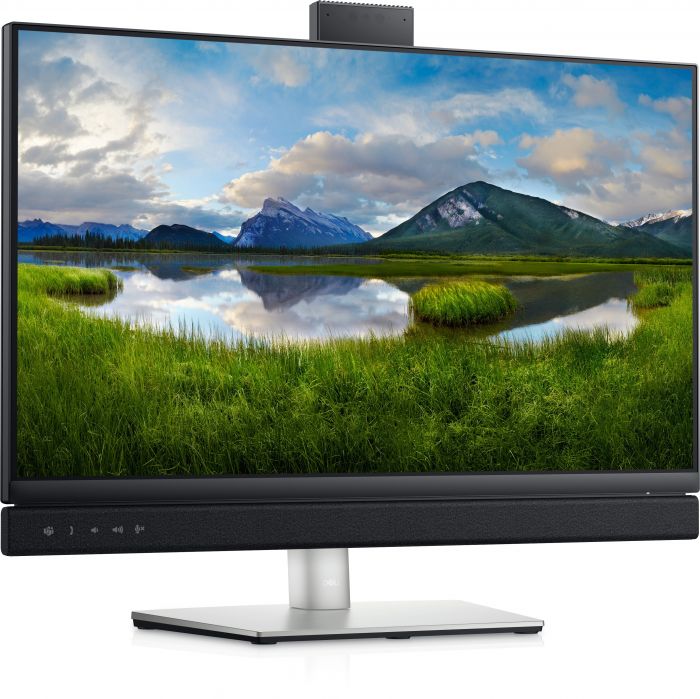 Монітор LCD 23.8" DELL C2422HE D-Sub, DP, HDMI, USB-C, RJ-45, MM, IPS, Pivot, Cam