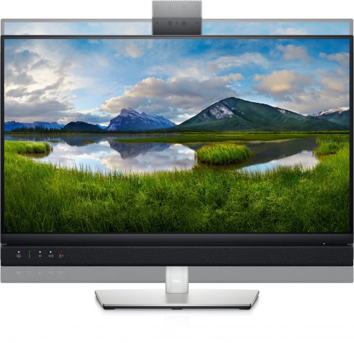 Монітор LCD 23.8" DELL C2422HE D-Sub, DP, HDMI, USB-C, RJ-45, MM, IPS, Pivot, Cam