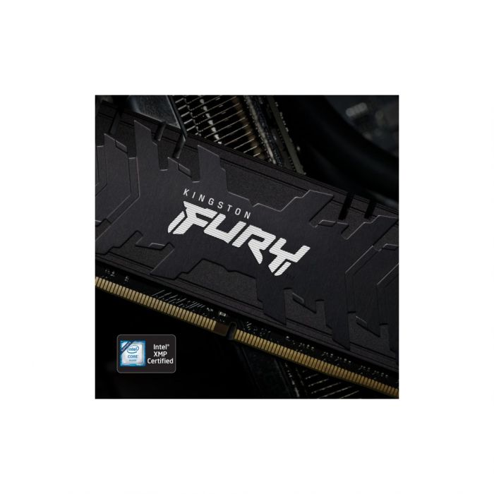 Пам'ять ПК Kingston DDR4 64GB KIT (32GBx2) 3200 FURY Renegade Black