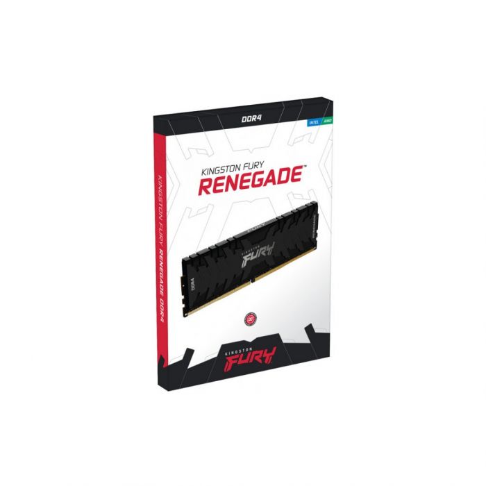 Пам'ять ПК Kingston DDR4 64GB KIT (32GBx2) 3200 FURY Renegade Black