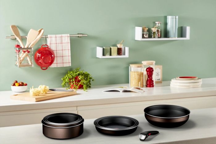 Набір посуду Tefal Ingenio XL Intense, 3 предмети, алюміній