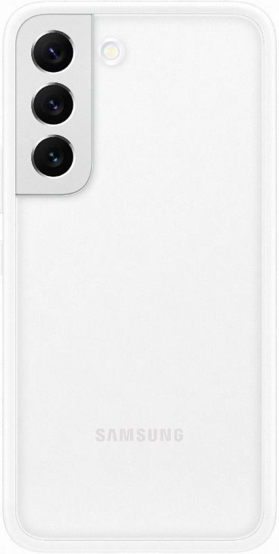 Чохол Samsung Frame Cover для смартфону Galaxy S22 (S901) White