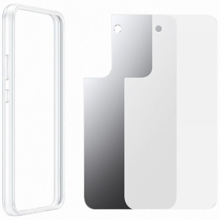 Чохол Samsung Frame Cover для смартфону Galaxy S22+ (S906) Transparency