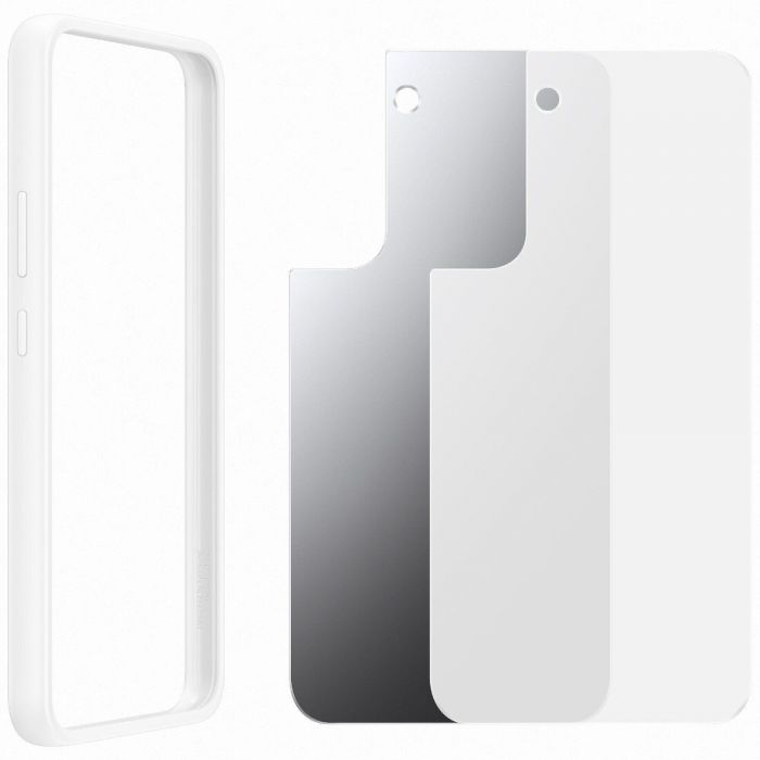 Чохол Samsung Frame Cover для смартфону Galaxy S22+ (S906) White