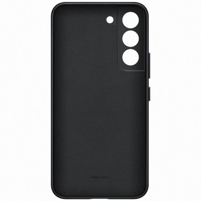 Чохол Samsung Leather Cover для смартфону Galaxy S22 (S901) Black