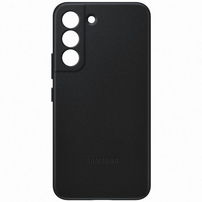 Чохол Samsung Leather Cover для смартфону Galaxy S22 (S901) Black