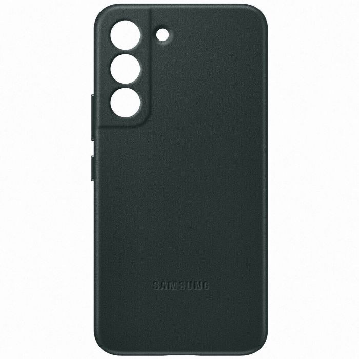 Чохол Samsung Leather Cover для смартфону Galaxy S22 (S901) Forest Green
