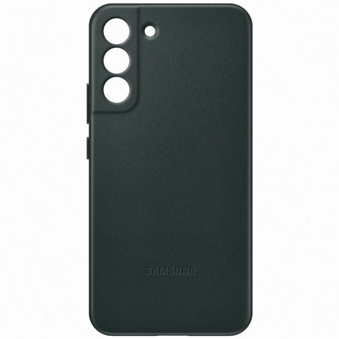 Чохол Samsung Leather Cover для смартфону Galaxy S22+ (S906) Forest Green