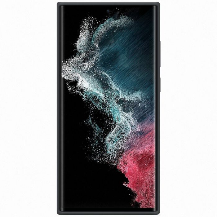 Чохол Samsung Silicone Cover для смартфону Galaxy S22 Ultra (S908) Black