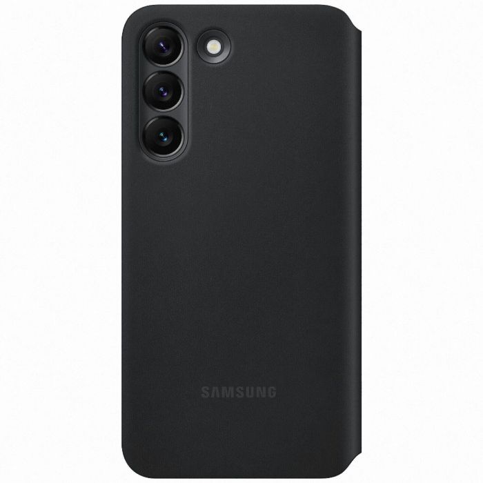 Чохол Samsung Smart Clear View Cover для смартфону Galaxy S22 (S901) Black