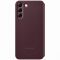 Чохол Samsung Smart Clear View Cover для смартфону Galaxy S22+ (S906) Burgundy