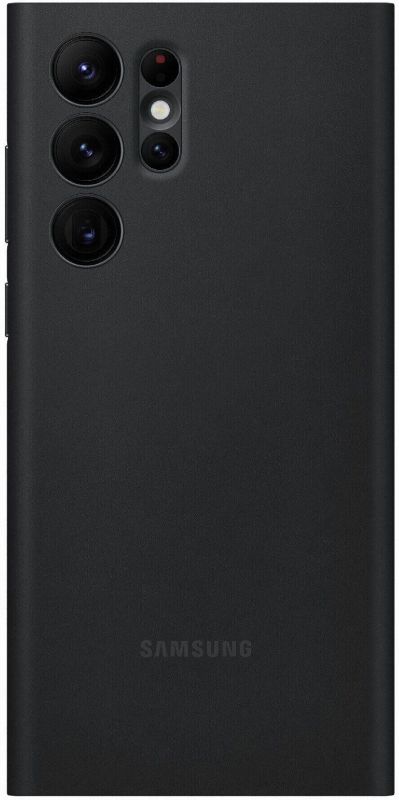 Чохол Samsung Smart Clear View Cover для смартфону Galaxy S22 Ultra (S908) Black