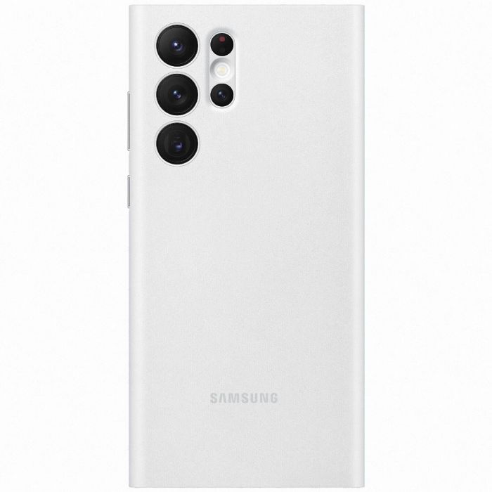 Чохол Samsung Smart Clear View Cover для смартфону Galaxy S22 Ultra (S908) White