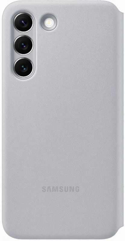 Чохол Samsung Smart LED View Cover для смартфону Galaxy S22 (S901) Light Gray