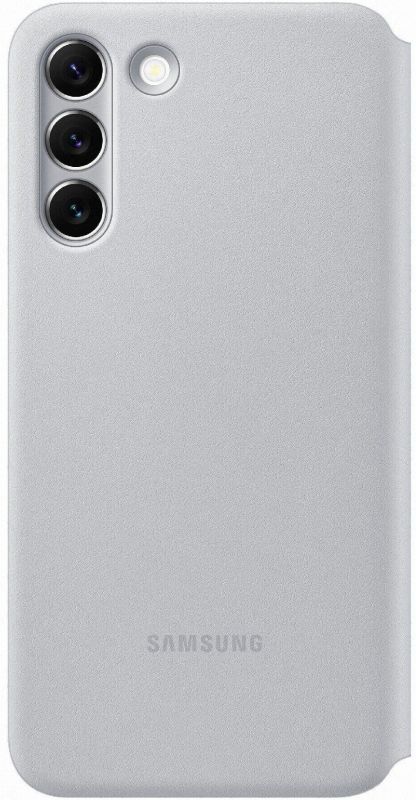 Чохол Samsung Smart LED View Cover для смартфону Galaxy S22+ (S906) Light Gray