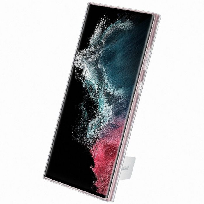 Чохол Samsung Clear Standing Cover для смартфону Galaxy S22 Ultra (S908) Transparency