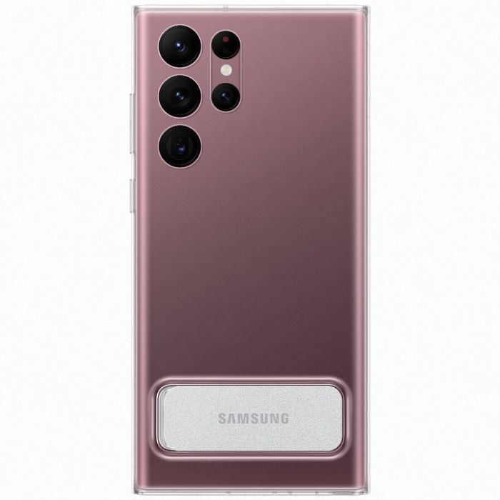 Чохол Samsung Clear Standing Cover для смартфону Galaxy S22 Ultra (S908) Transparency