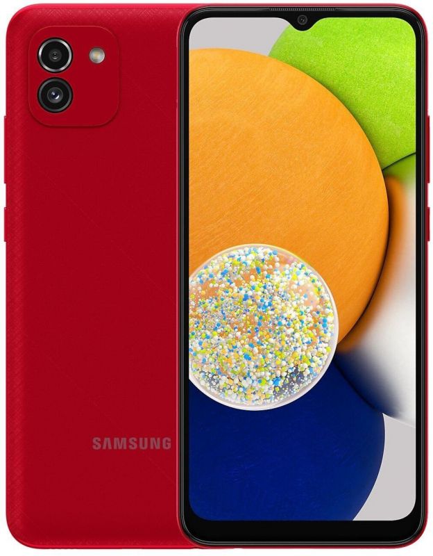 Смартфон Samsung Galaxy A03 (A035) 4/64GB 2SIM Red