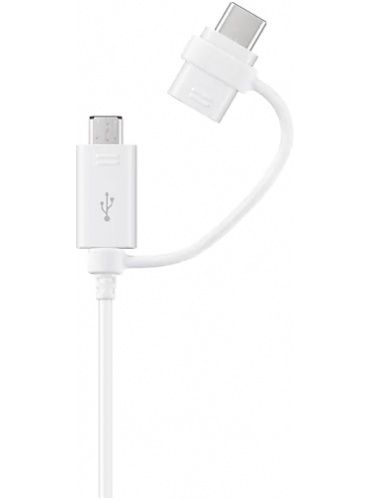 Кабель Samsung USB Combo Type-C & Micro USB, 1.5m White