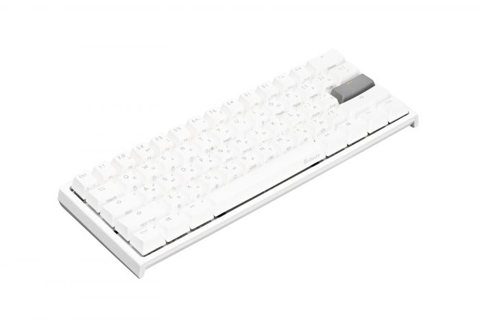 Клавіатура Ducky One 2 Mini Cherry Speed Silver RGB LED RU PBT White