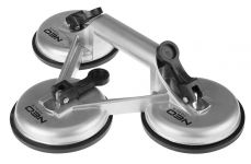 Присоска вакуумна NEO, для скла, потрійна, алюмінієвий корпус, діаметр 120 мм, 150 кг