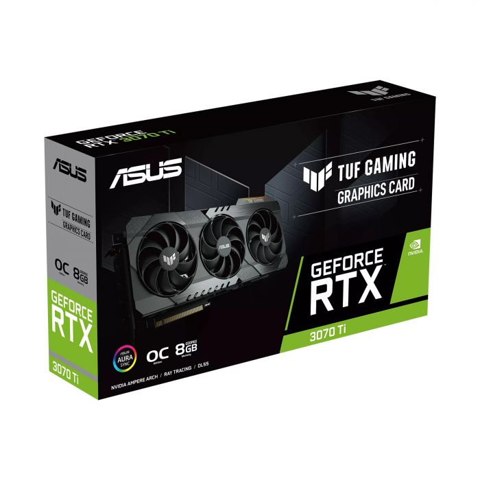 Відеокарта ASUS GeForce RTX3070 TI 8GB GDDR6X TUF GAMING OC