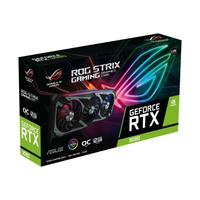 Відеокарта ASUS GeForce RTX3080 12GB GDDR6X STRIX GAMING OC